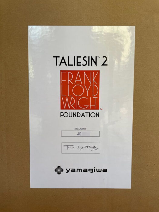 taliesin2,Frank Lloyd Wright ,タリアセン2,フランクロイドライト,照明,インテリア
